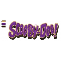 Scooby Doo Logo Embroidery Design